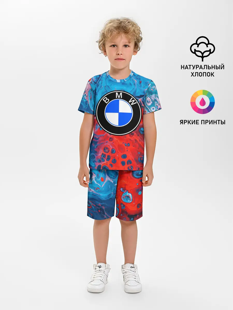 Детская пижама с шортами / BMW