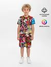 Детская пижама с шортами / Современное искусство