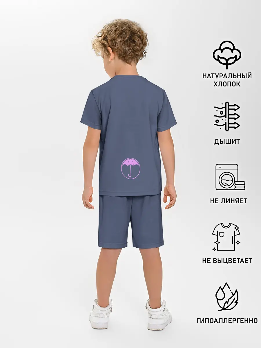 Детская пижама с шортами / Академия вместе