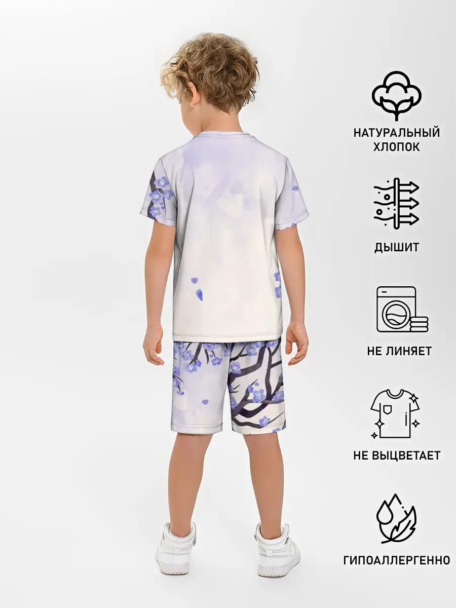 Детская пижама с шортами / Годжо Сатору Магическая битва