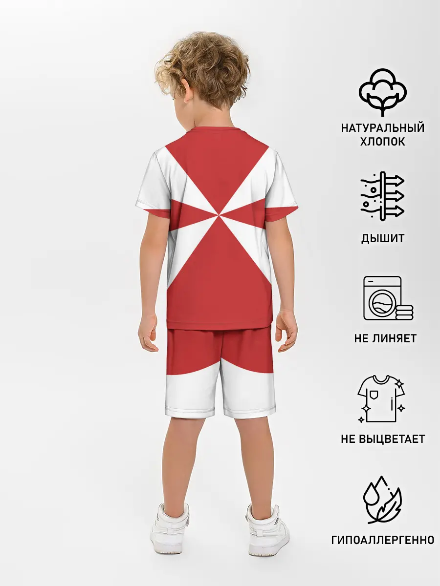 Детская пижама с шортами / Внутренние Войска