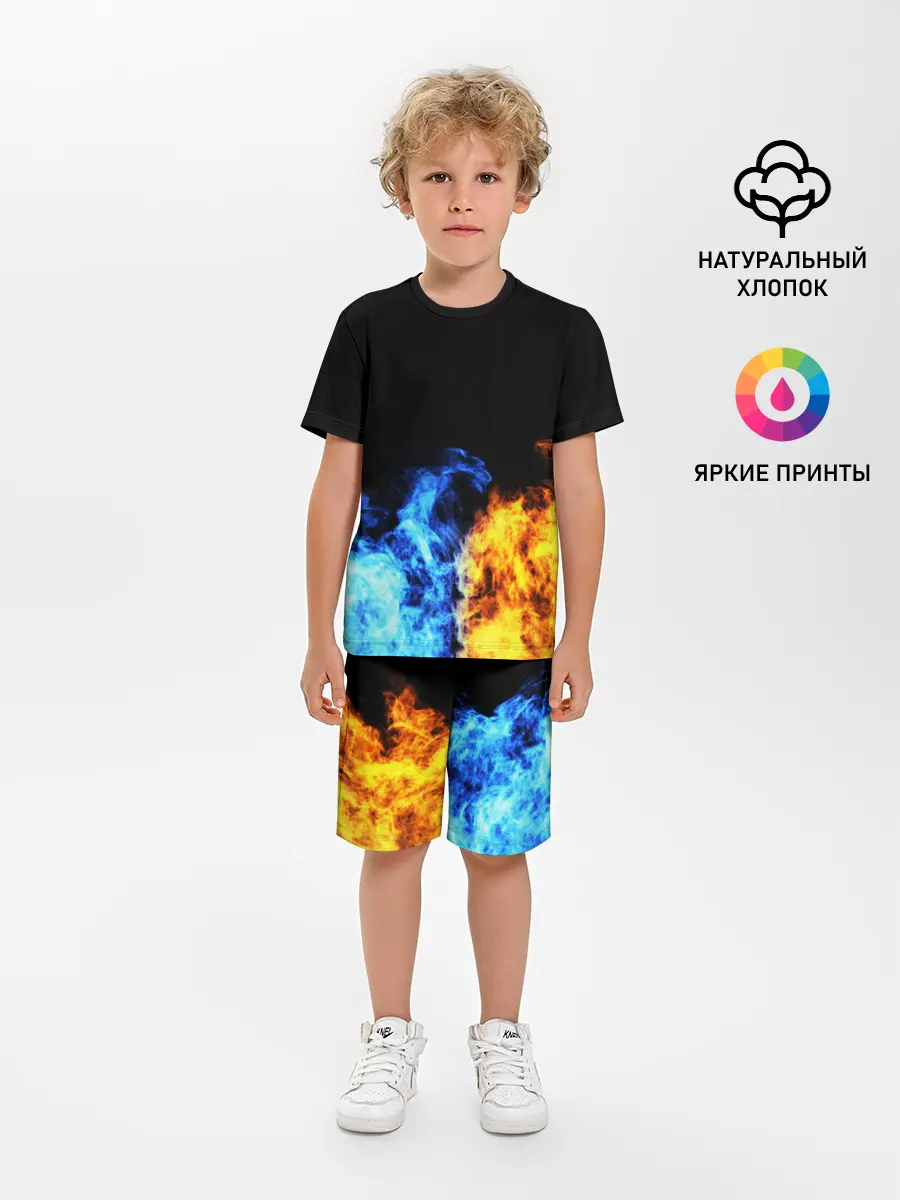 Детская пижама с шортами / БИТВА ОГНЕЙ