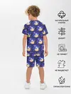 Детская пижама с шортами / Sonic pattern