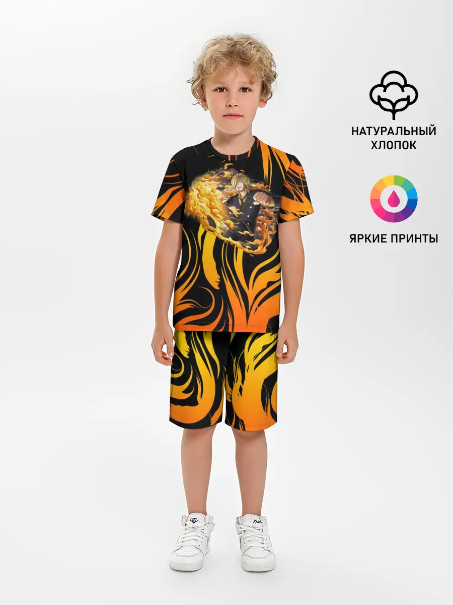 Детская пижама с шортами / One Piece | Sanji