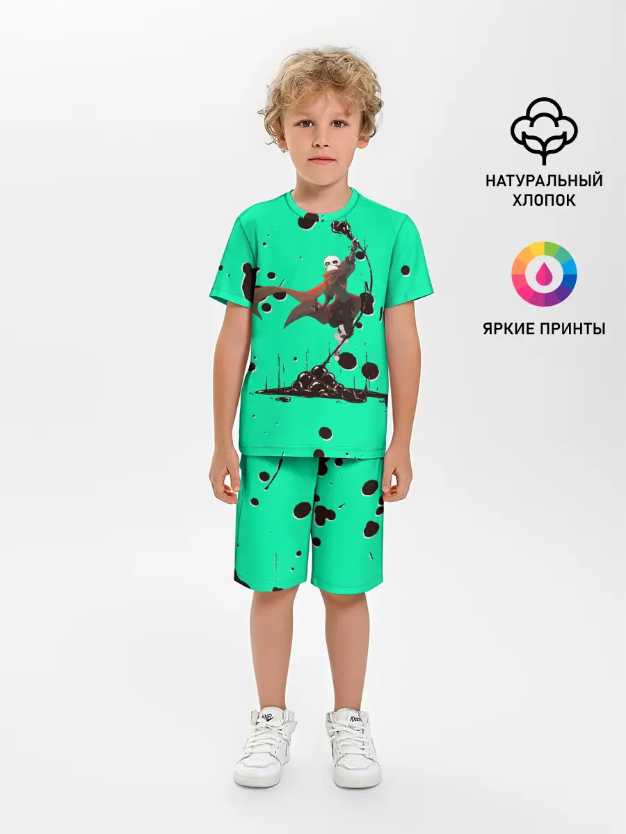 Детская пижама с шортами / Undertale