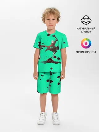 Детская пижама с шортами / Undertale