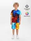 Детская пижама с шортами / Битва огней
