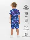 Детская пижама с шортами / Грозовой Котик