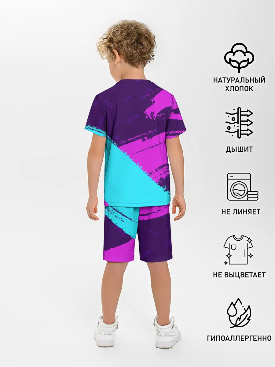 Детская пижама с шортами / ЕДИНОРОГ DAB