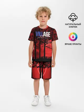 Детская пижама с шортами / Resident Evil Village