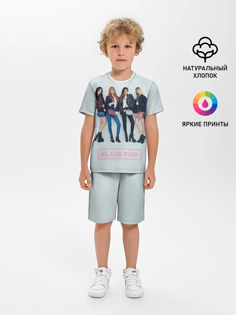 Детская пижама с шортами / Blackpink Squad