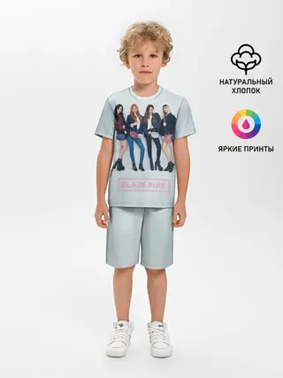 Детская пижама с шортами / Blackpink Squad