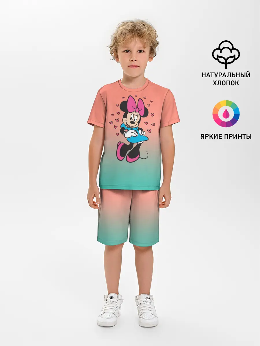 Детская пижама с шортами / Минни Маус