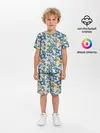 Детская пижама с шортами / Цветочки