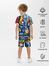 Детская пижама с шортами / GRAFFITI EXCLUSIVE