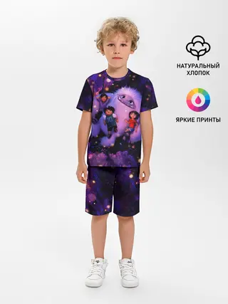 Детская пижама с шортами / ABOMINABLE