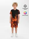 Детская пижама с шортами / ОГОНЬ | FIRE