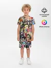 Детская пижама с шортами / Аниме коллаж