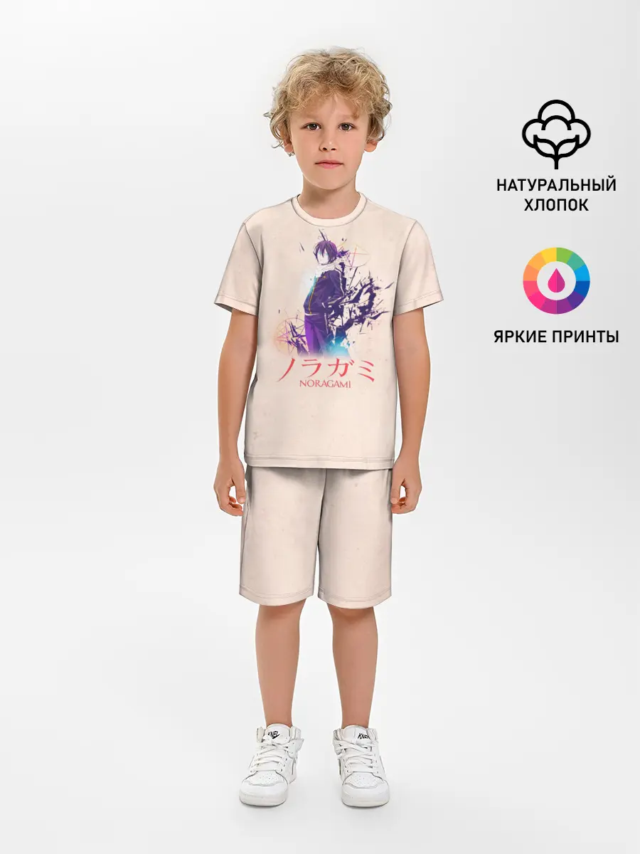 Детская пижама с шортами / Ято из аниме БЕЗДОМНЫЙ БОГ