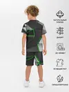 Детская пижама с шортами / 3D полигон
