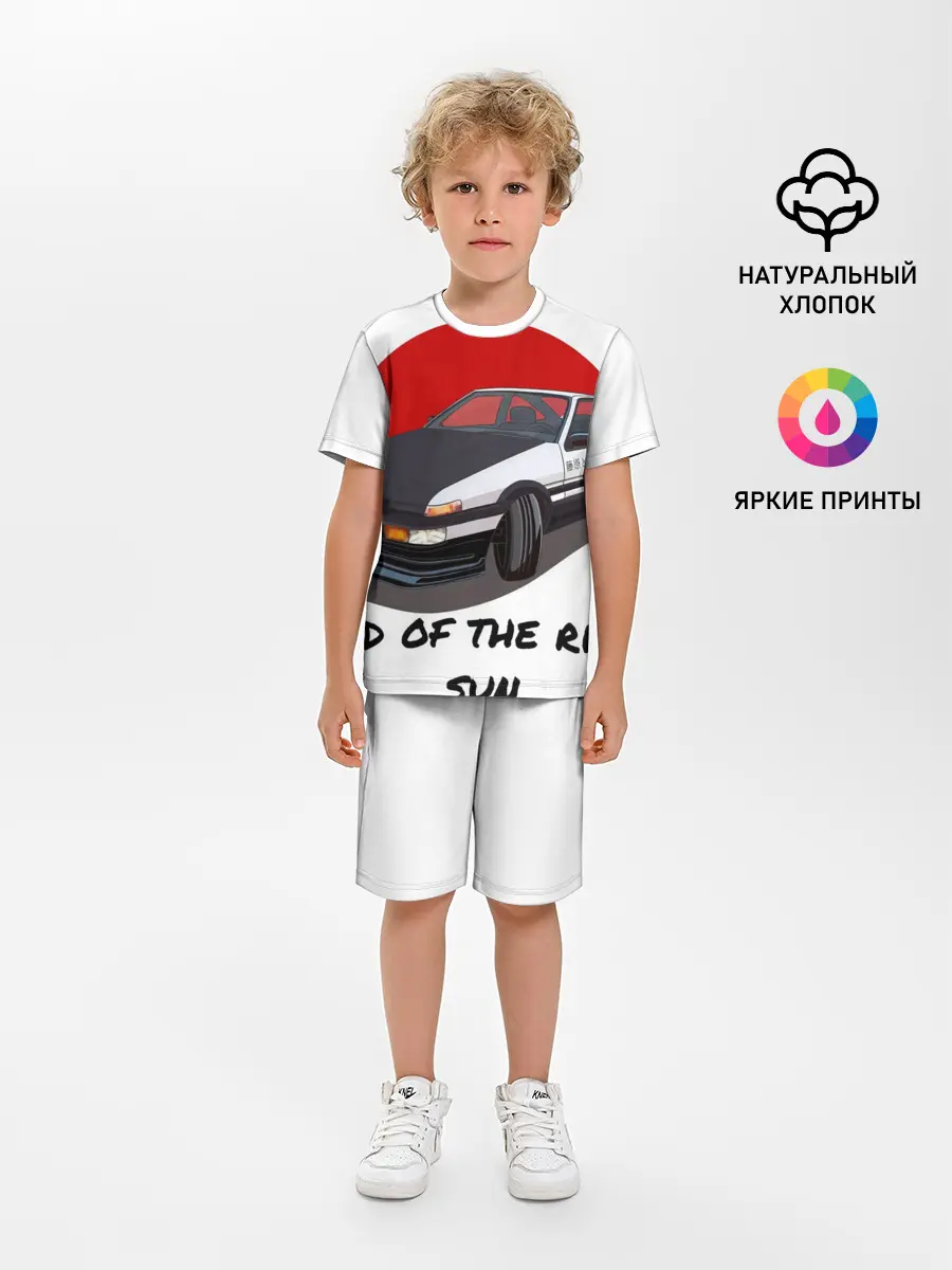 Детская пижама с шортами / Land of the rising sun