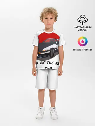 Детская пижама с шортами / Land of the rising sun