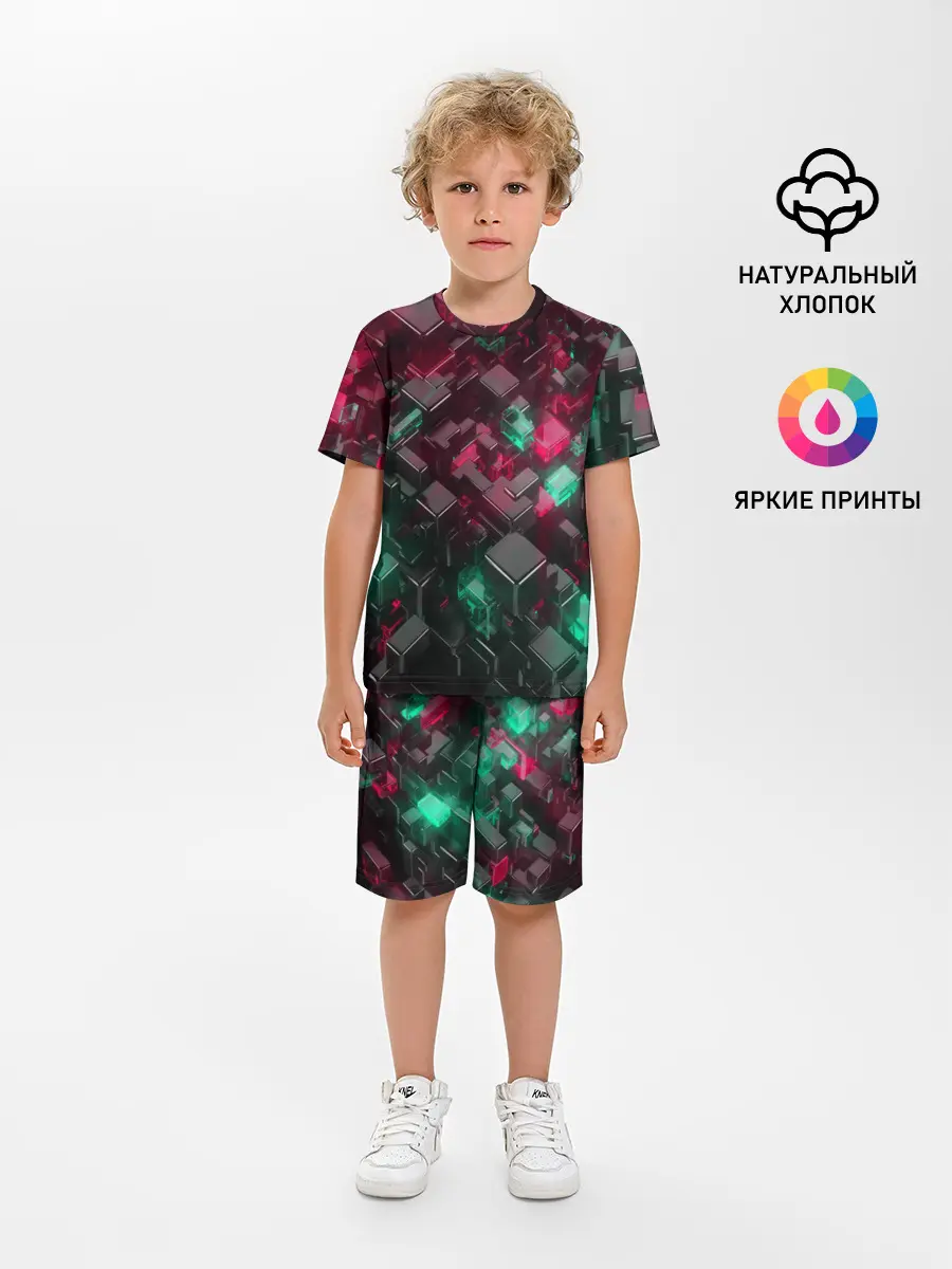 Детская пижама с шортами / ABSTRACTION