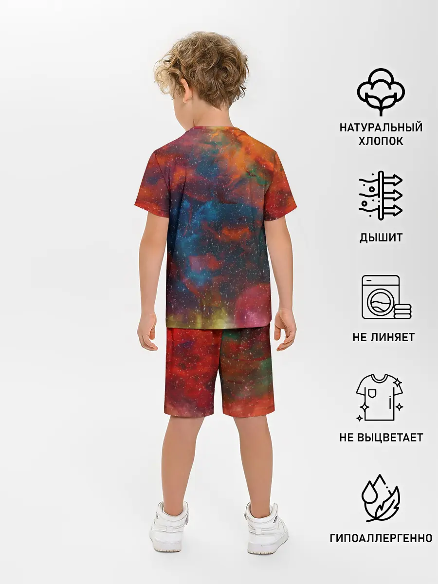 Детская пижама с шортами / Единорог | Unicorn