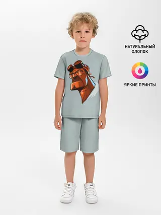 Детская пижама с шортами / Hellbad