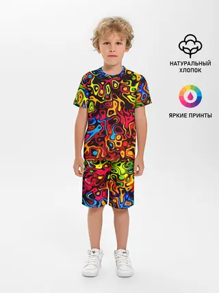 Детская пижама с шортами / LIQUID