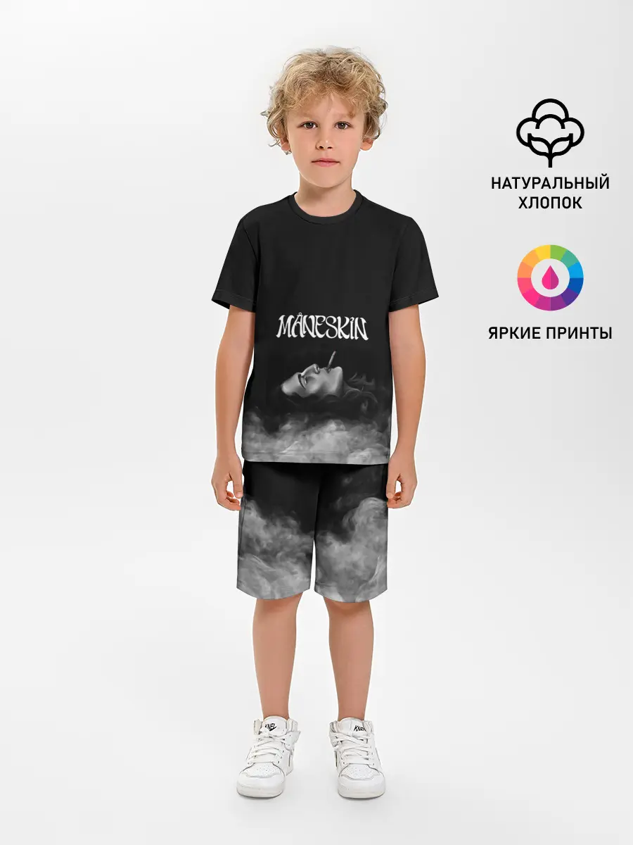 Детская пижама с шортами / Дамиано Давид | Монэскин