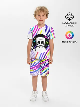Детская пижама с шортами / MARSHMELLO