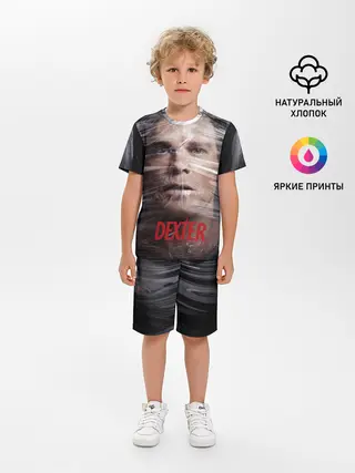 Детская пижама с шортами / Декстер Морган в пленке