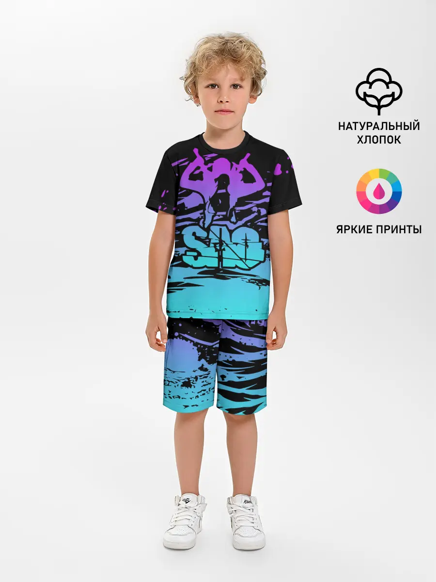 Детская пижама с шортами / Sword Art Online