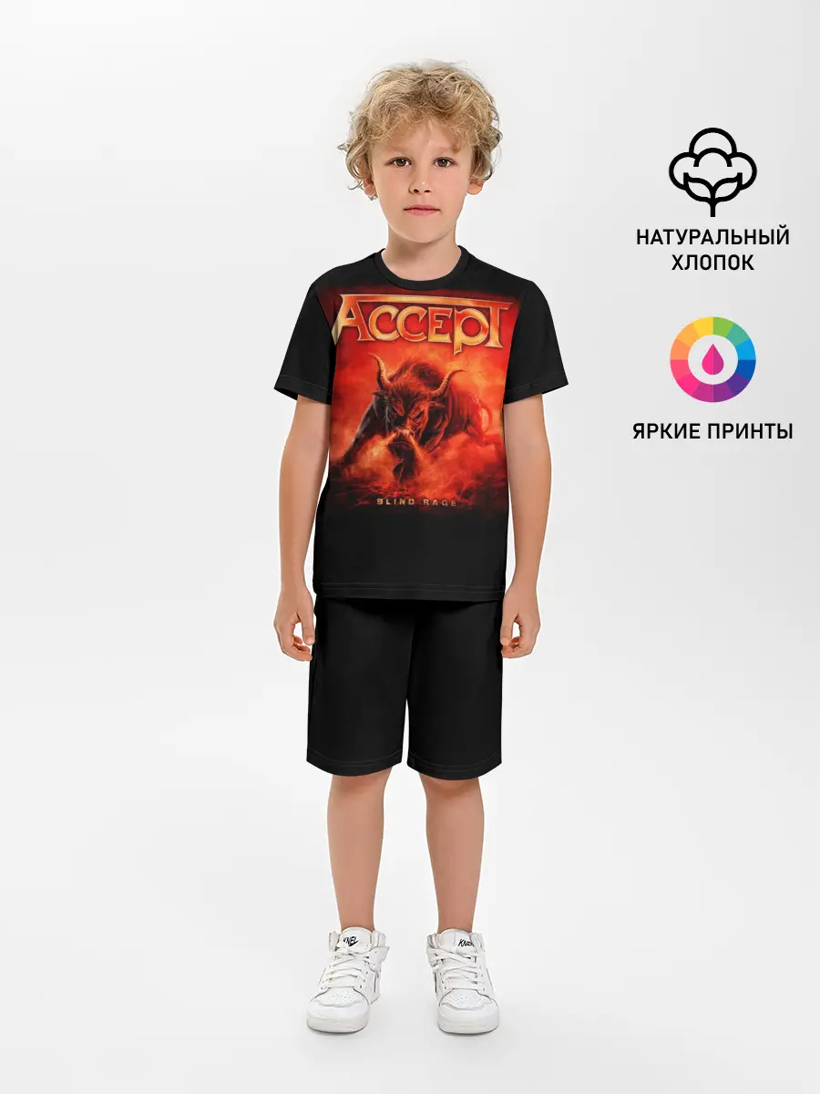 Детская пижама с шортами / Accept