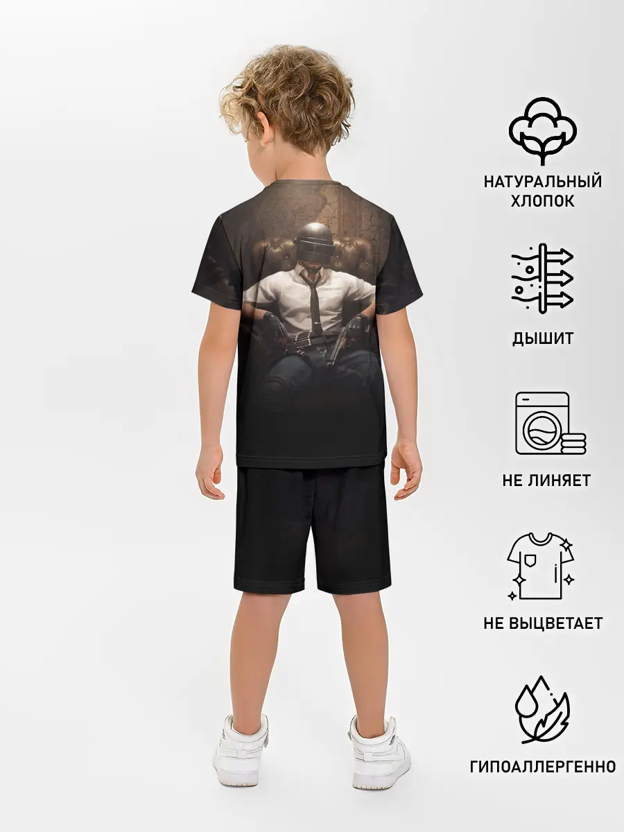 Детская пижама с шортами / PRKN BTLGRND