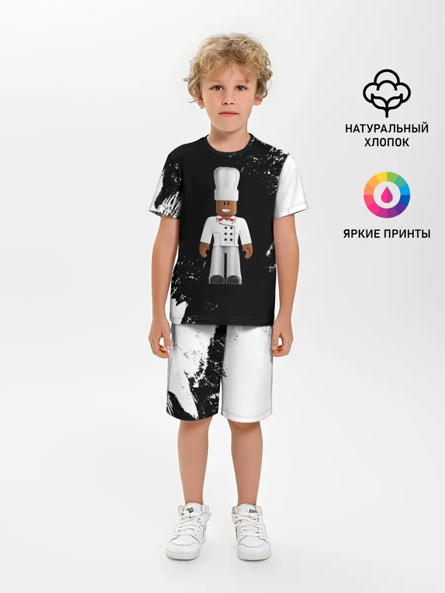 Детская пижама с шортами / ROBLOX | РОБЛОКС | LOGO