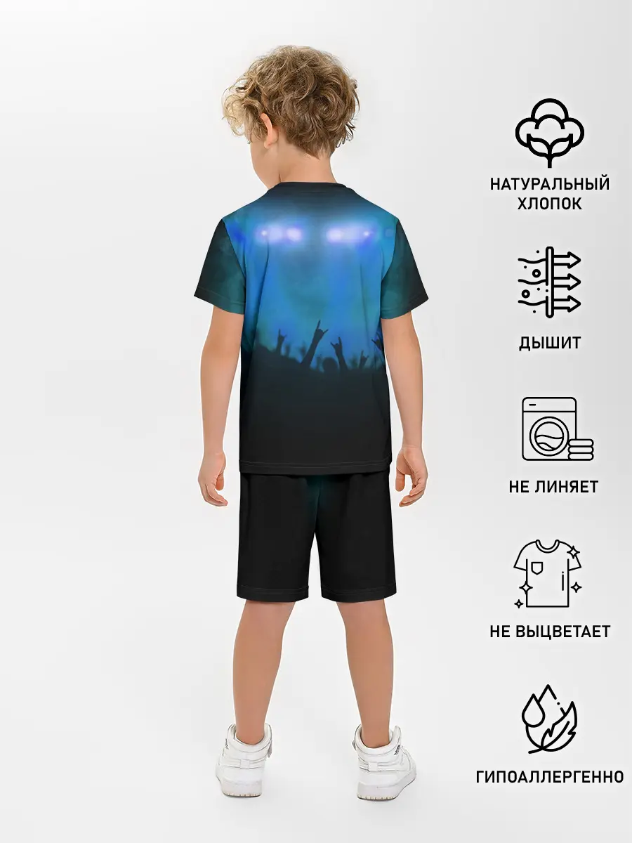 Детская пижама с шортами / AC/DC