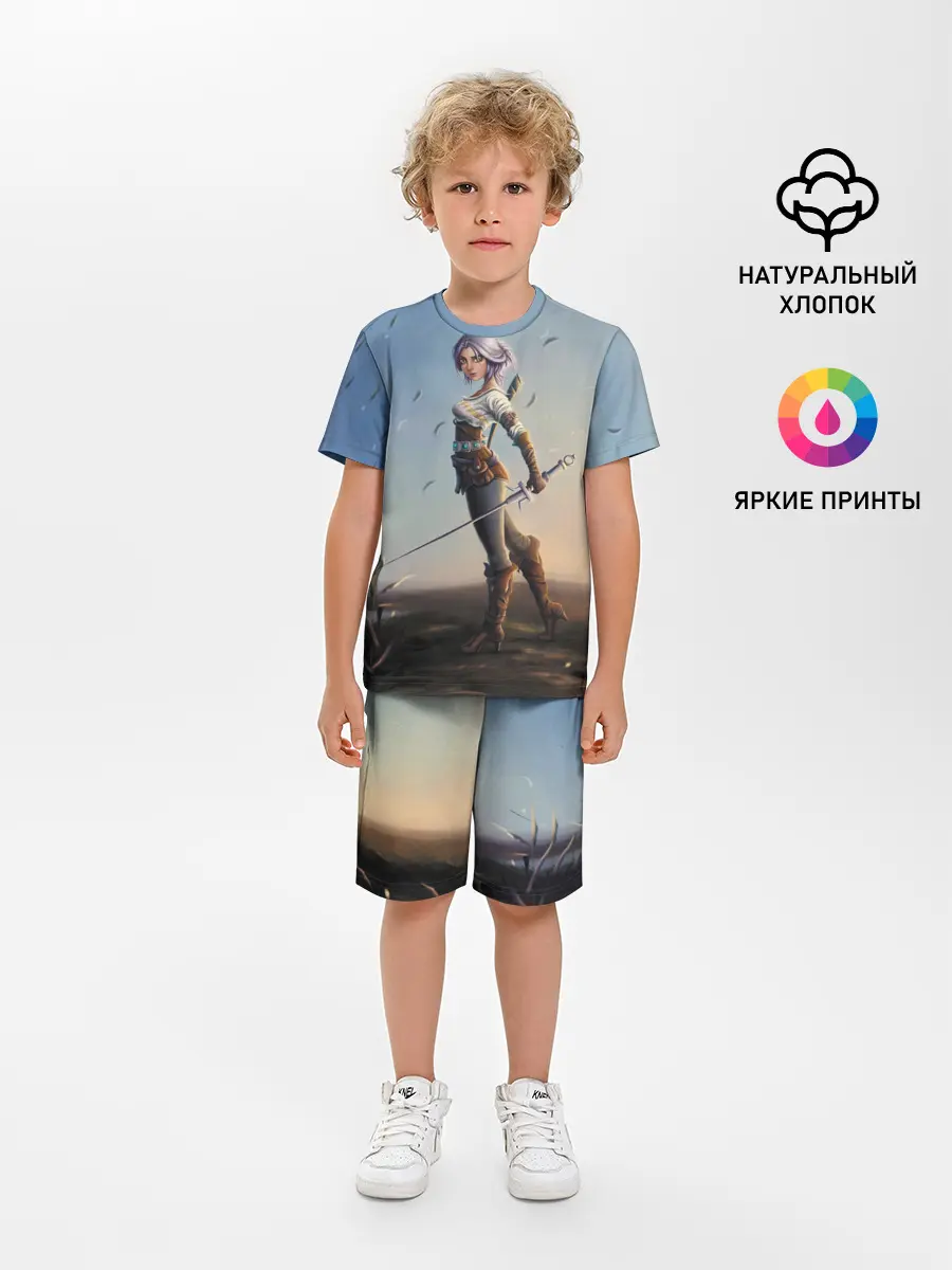 Детская пижама с шортами / Дикая Охота