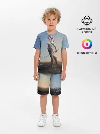 Детская пижама с шортами / Дикая Охота