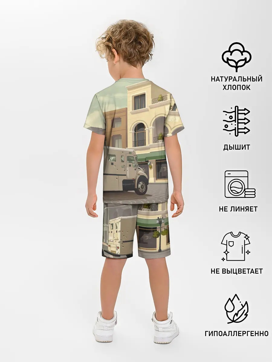 Детская пижама с шортами / GTA V - Майкл