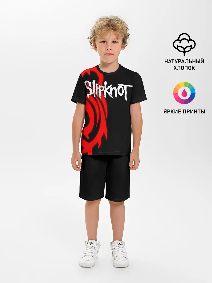 Детская пижама с шортами / Slipknot