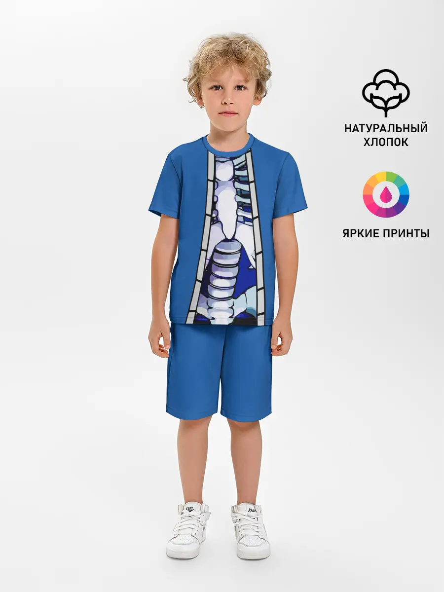 Детская пижама с шортами / КУРТКА САНСА