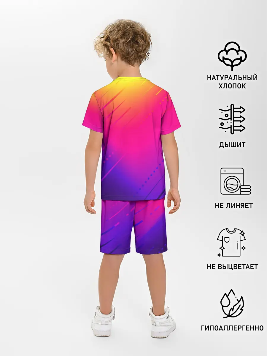 Детская пижама с шортами / NEED FO SPEED