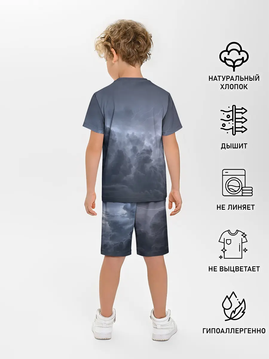 Детская пижама с шортами / НЕБО СЛАВЯН | СЛАВЯНСТВО