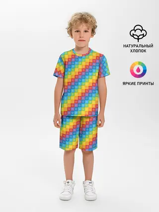 Детская пижама с шортами / Чакры