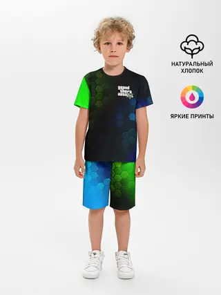 Детская пижама с шортами / GTA 5 / ГТА 5