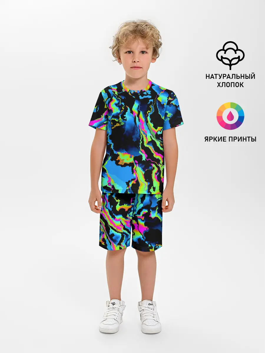 Детская пижама с шортами / Странное дерево