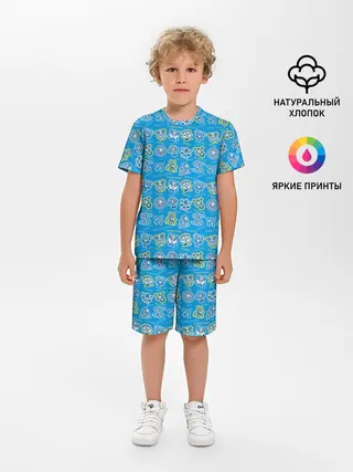 Детская пижама с шортами / Знаки Зодиака