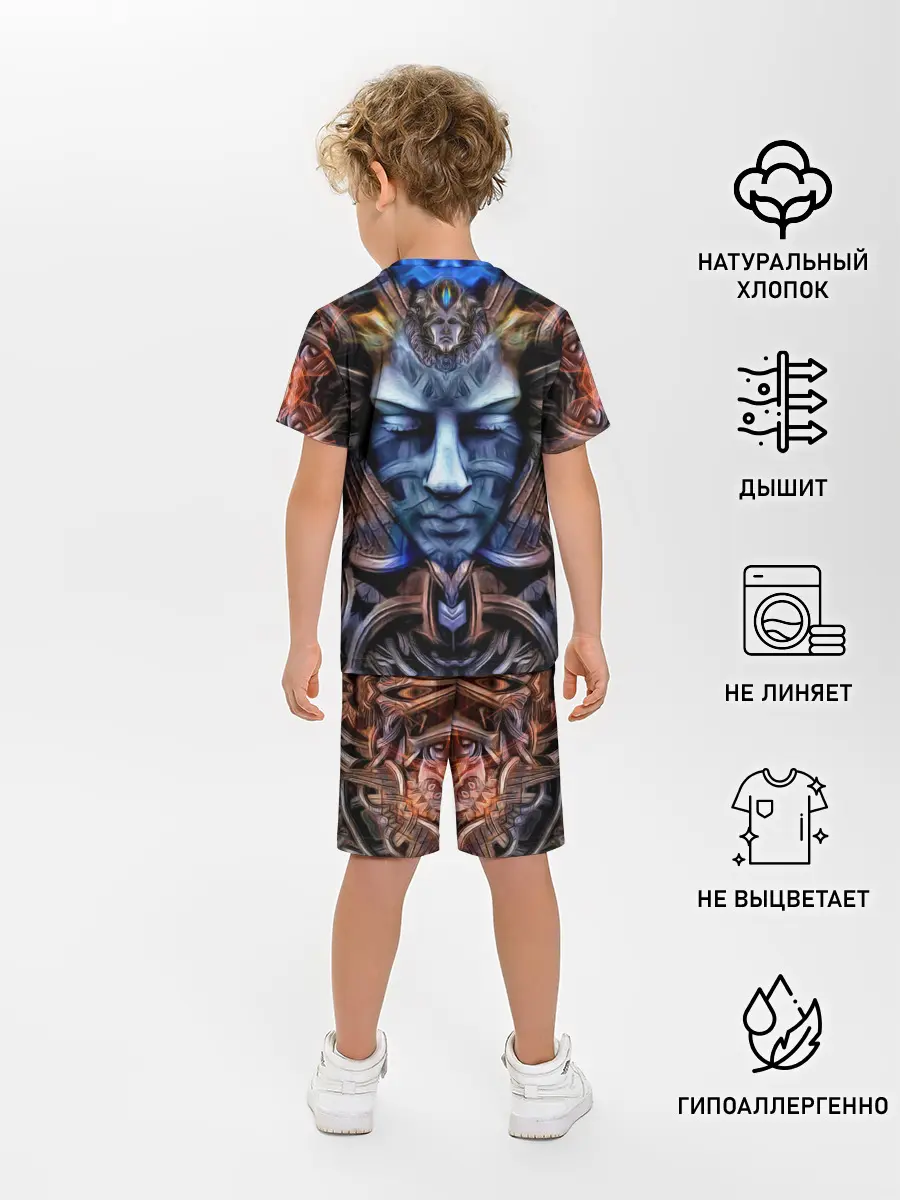 Детская пижама с шортами / MEGABUDDA